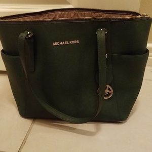 Michael kors purse and clutch